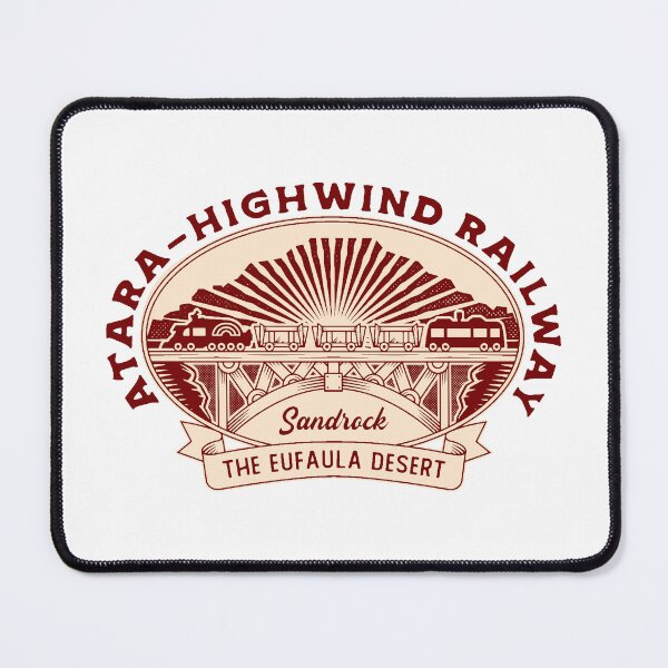 Item preview, Eufaula Desert Railway Emblem designed and sold by Lagelantee.
