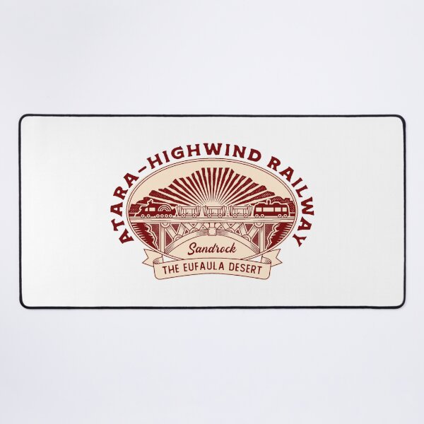 Item preview, Eufaula Desert Railway Emblem designed and sold by Lagelantee.