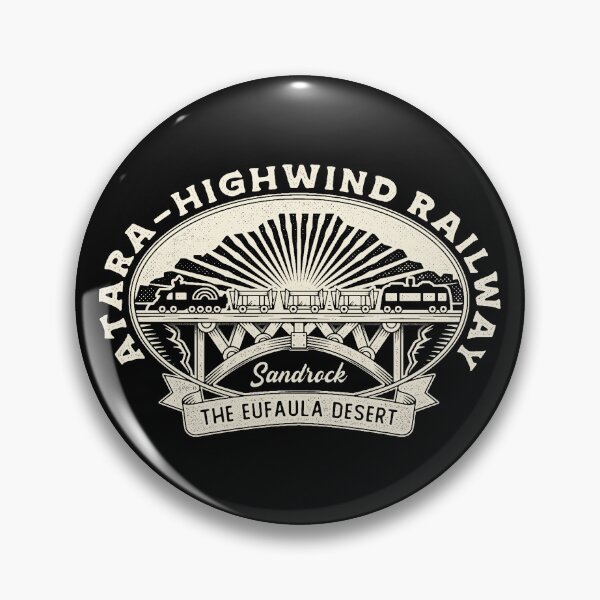 Item preview, Eufaula Desert Railway Crest designed and sold by Lagelantee.