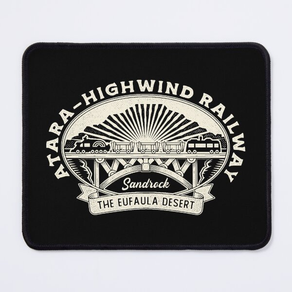 Item preview, Eufaula Desert Railway Crest designed and sold by Lagelantee.