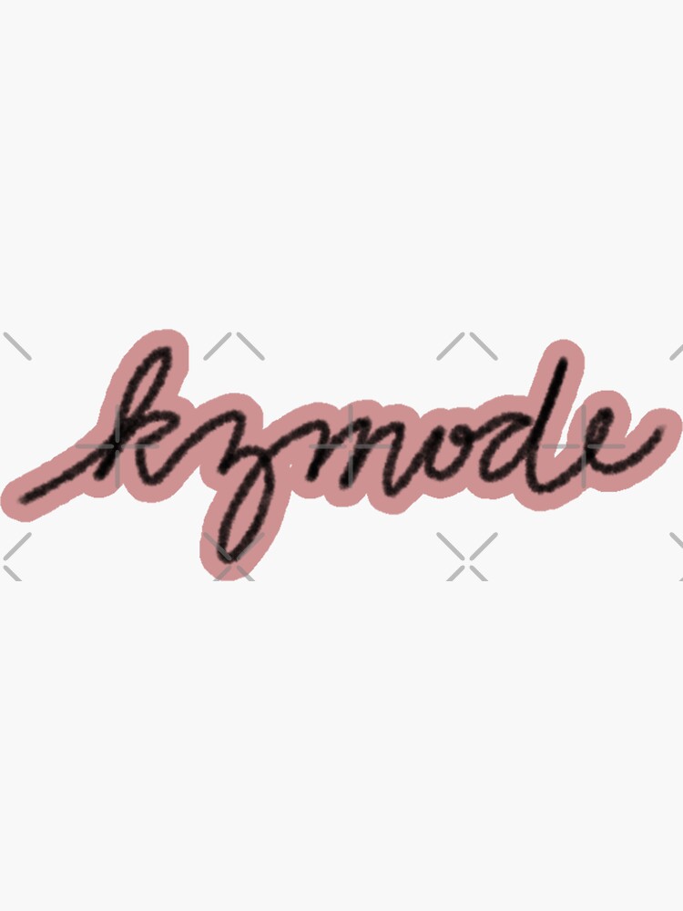 KZMODE logo Sticker