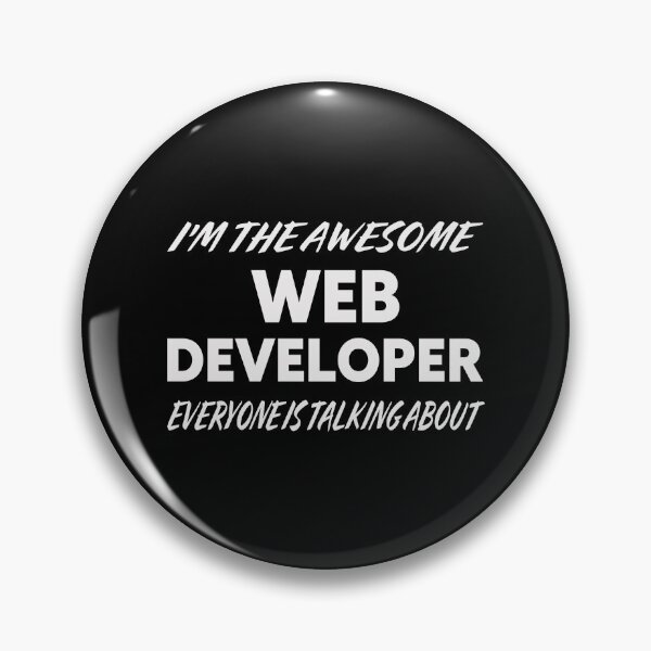 Item preview, I'm The Awesome WEB DEVELOPER Everyone Is Talking About  designed and sold by teecraftstudios.