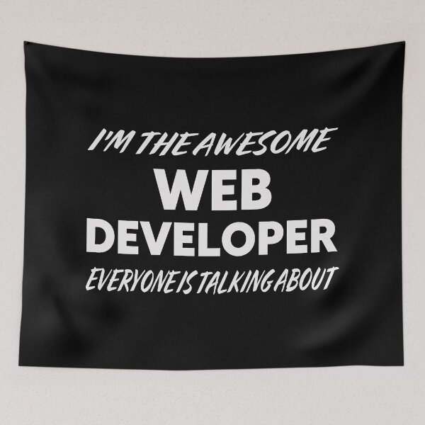 Item preview, I'm The Awesome WEB DEVELOPER Everyone Is Talking About  designed and sold by teecraftstudios.