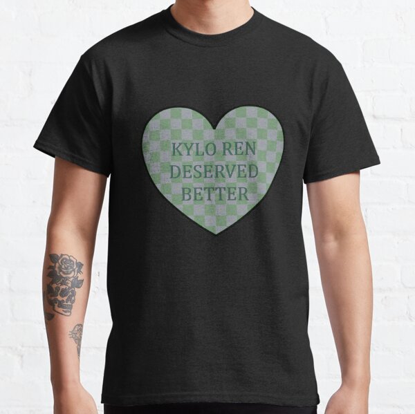 Vista previa del artículo con la obra «Kylo Ren merecía algo mejor - Corazón verde», diseñado y vendido por G-S-A.
