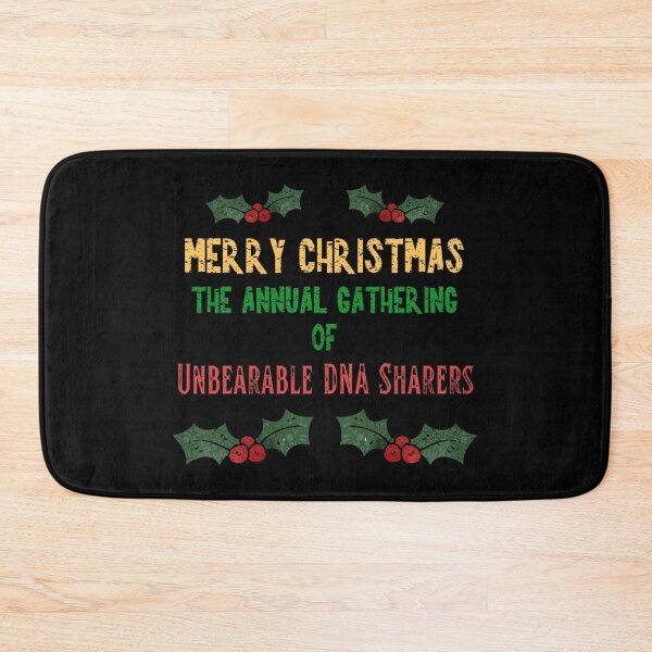 Item preview, The Annual Gathering of Unbearable DNA Sharers | Anti Christmas Funny Grumpy designed and sold by Mobius Spot Collective.