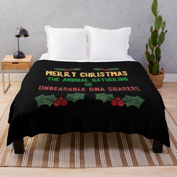 Item preview, The Annual Gathering of Unbearable DNA Sharers | Anti Christmas Funny Grumpy designed and sold by Mobius Spot Collective.