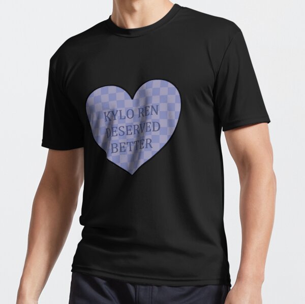 Vista previa del artículo con la obra «Kylo Ren merecía algo mejor - Corazón azul», diseñado y vendido por G-S-A.