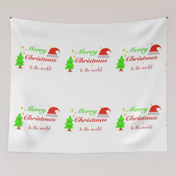 Item preview, Merry Christmas to the world designed and sold by MoroccanCreator.