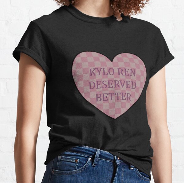 Vista previa del artículo con la obra «Kylo Ren merecía algo mejor - Corazón rosa», diseñado y vendido por G-S-A.