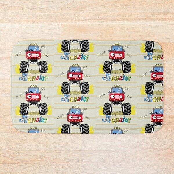 Item preview, Monster trucks designed and sold by Sonia Jones Art.