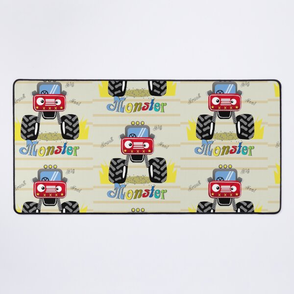 Item preview, Monster trucks designed and sold by Sonia Jones Art.