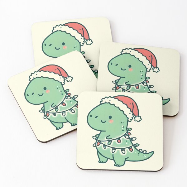 Item preview, Tree Rex Trex Christmas dino designed and sold by ChataMaroon.