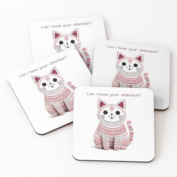 Item preview, Cat Needs Attention designed and sold by LoveDesignMania.