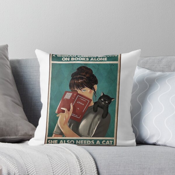 Item preview, A Woman's Oasis: Books, Cats, and Serenity designed and sold by HarbeShop.
