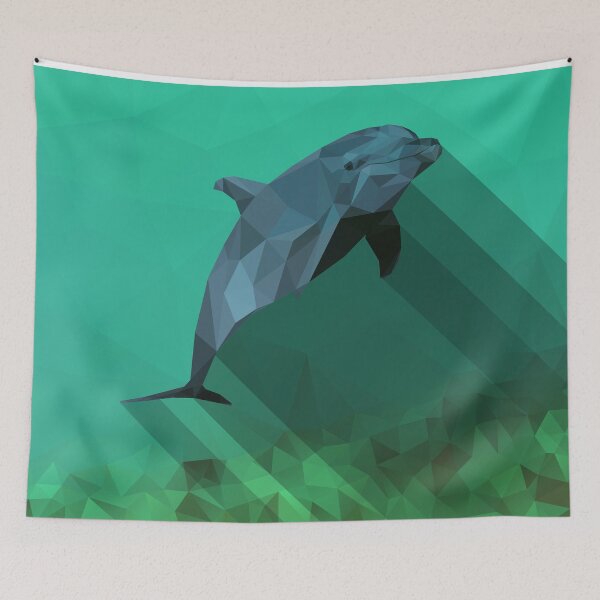 Item preview, Low poly dolphin designed and sold by Iko.