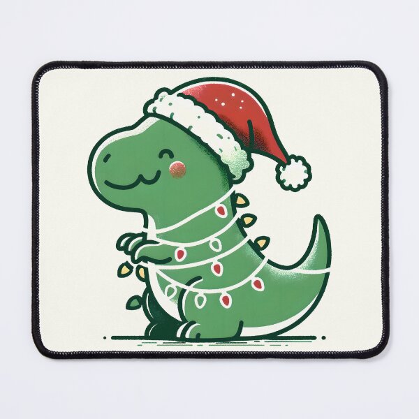 Item preview, Tree Rex Trex Christmas dino designed and sold by ChataMaroon.