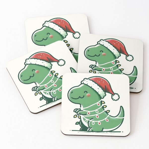 Item preview, Tree Rex Trex Christmas dino designed and sold by ChataMaroon.