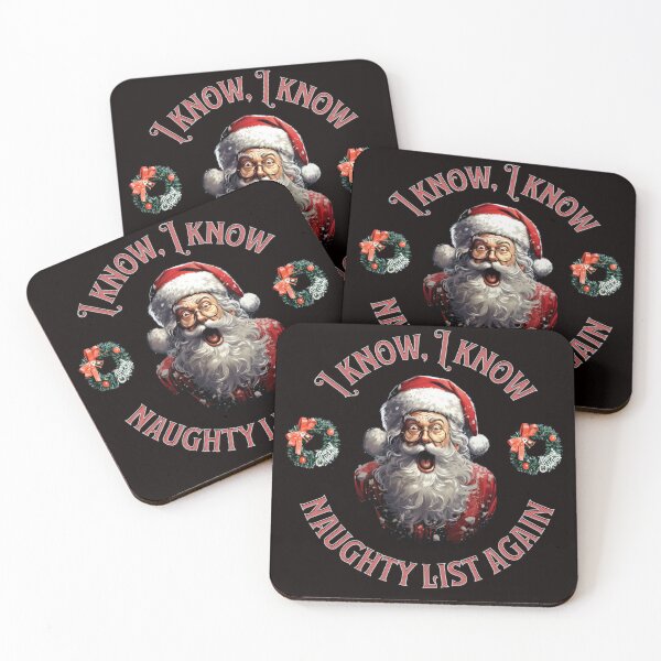 Item preview, Naughty List Again designed and sold by BadAttitudeTees.