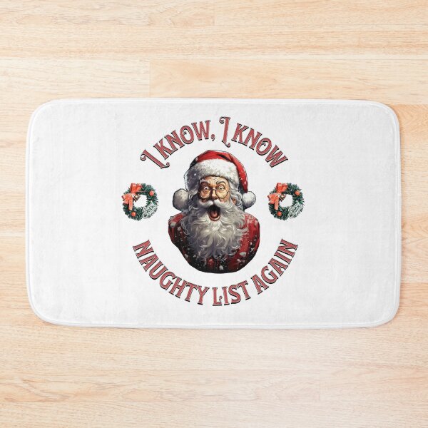 Item preview, Naughty List Again designed and sold by BadAttitudeTees.