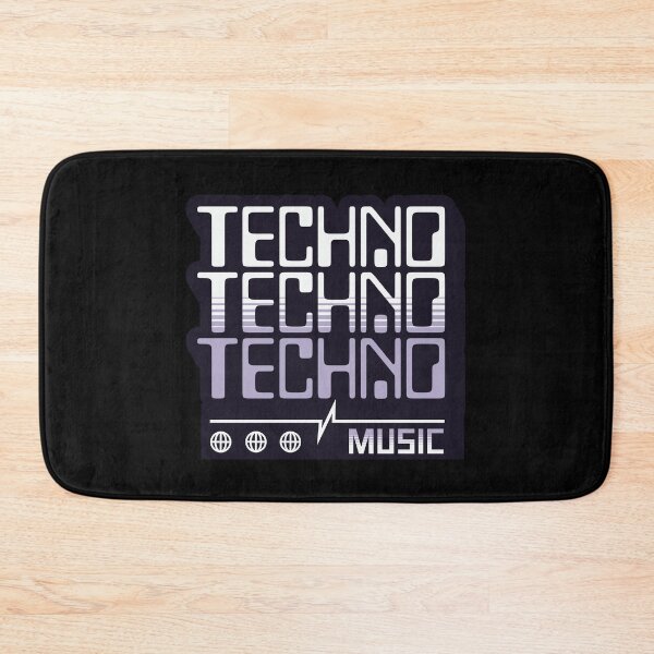 Item preview, TECHNO  - Retro Computer Font  (Purple) designed and sold by Discothreadz.
