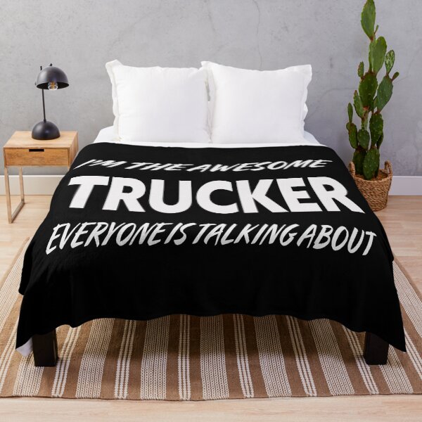 Item preview, I'm The Awesome TRUCKER Everyone Is Talking About designed and sold by teecraftstudios.