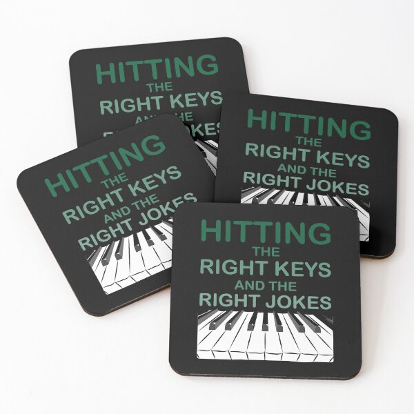 Item preview, Piano, Hitting the Right Keys and the Right Jokes designed and sold by CJansuebsri.