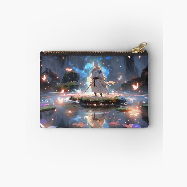 Item preview, Anime samurai male warrior in Chinese lake art designed and sold by TheArtistOf2022.
