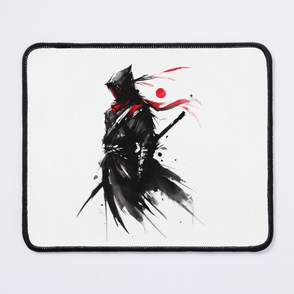 Item preview, Crimson Shadow: Ink Wash Ninja designed and sold by Lukasz Kobylka.
