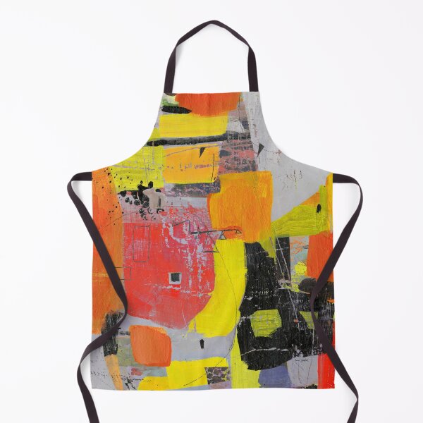 Item preview, Bold Abstract Painting with Red and Gray  designed and sold by Sue Zipkin.