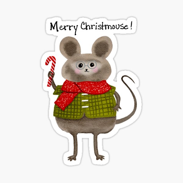 Item preview, Merry Christmouse designed and sold by TOCPaintsForMe.