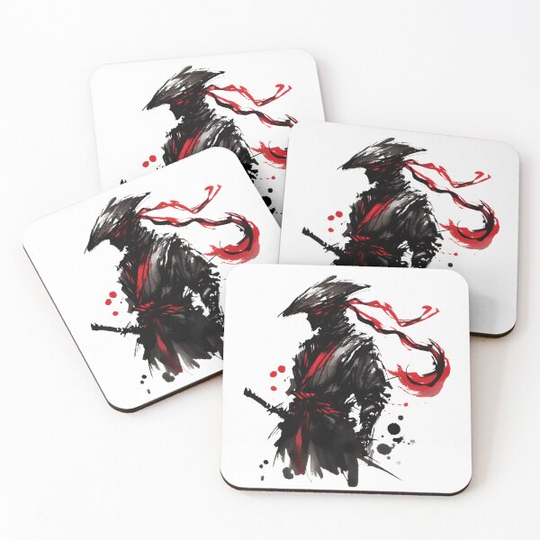 Item preview, Crimson Shadow: Ink Wash Ninja designed and sold by Lukasz Kobylka.