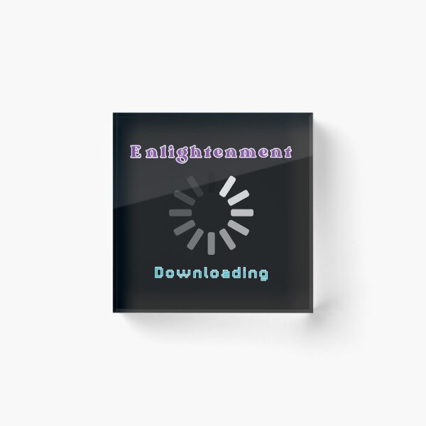 Item preview, Enlightenment Downloading- Clever Awakening designed and sold by DarlingsTees.