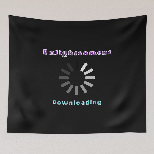 Item preview, Enlightenment Downloading- Clever Awakening designed and sold by DarlingsTees.