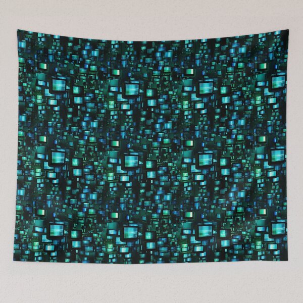 Item preview, Screens Pattern inspired by Serial Experiments Lain designed and sold by animaesthetic.