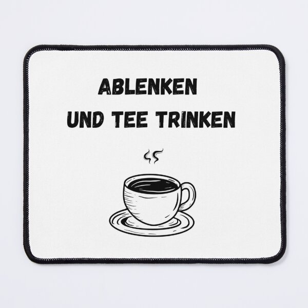 Item preview, Distract yourself and drink tea designed and sold by GRINspiration.