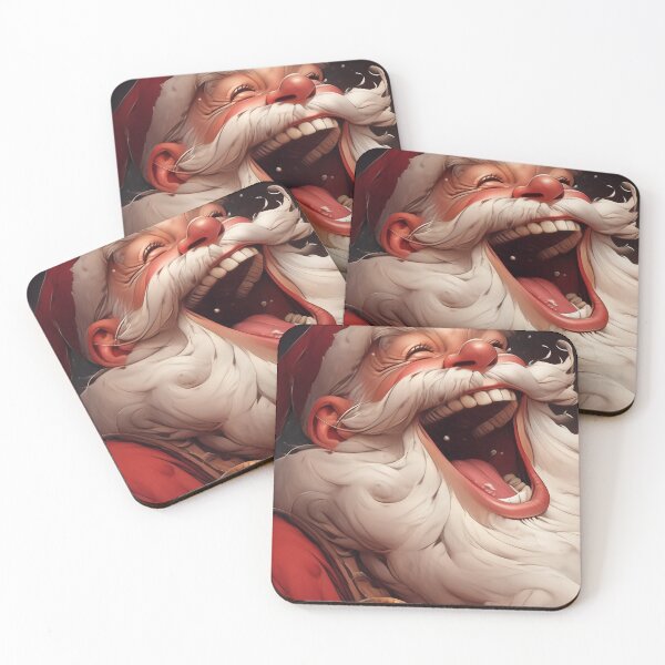 Item preview, Santa Claus laughs designed and sold by AIEngine.