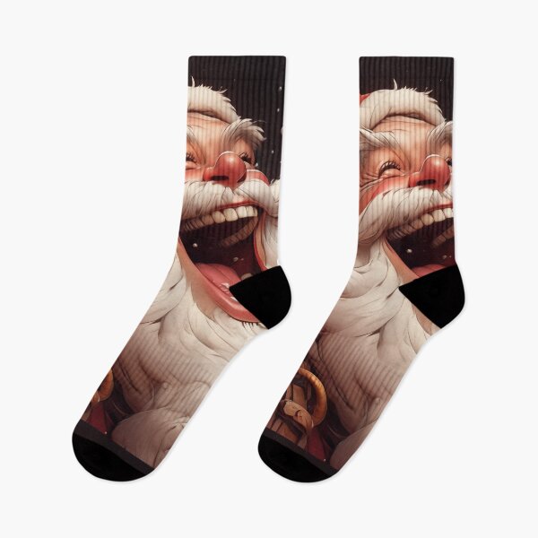 Item preview, Santa Claus laughs designed and sold by AIEngine.