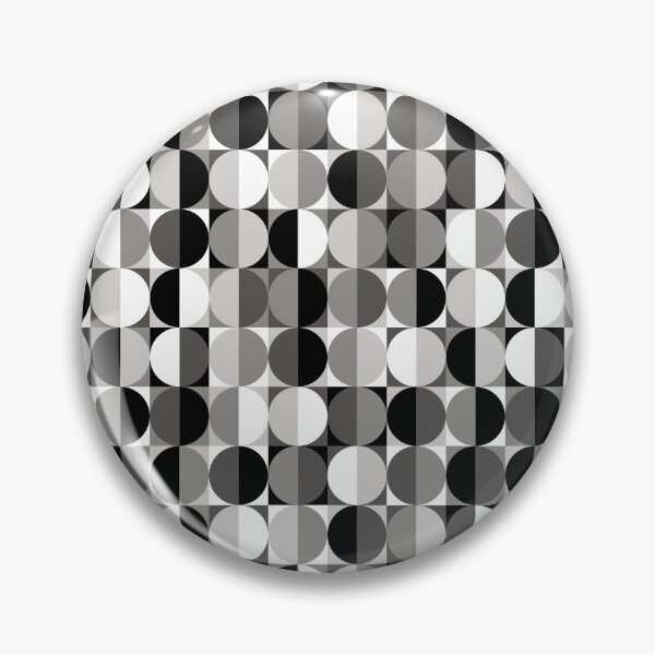 Item preview, Black, White, and Gray, Mid Century Modern Pattern  designed and sold by blueflamingoo.