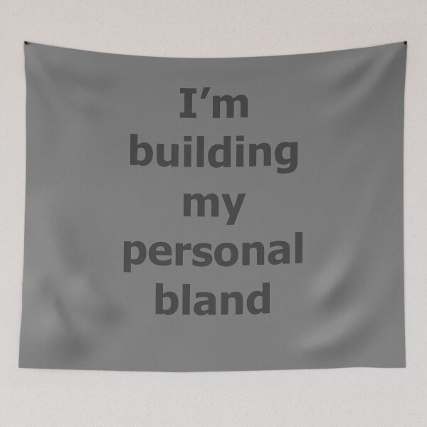 Item preview, Personal Bland designed and sold by Matthew Kinnersly.