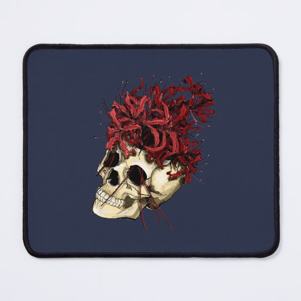 Item preview, skull with fowers designed and sold by Lazut.