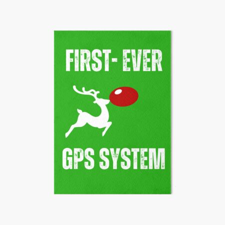 Item preview, Funny Reindeer GPS System designed and sold by SketchesbyJay.