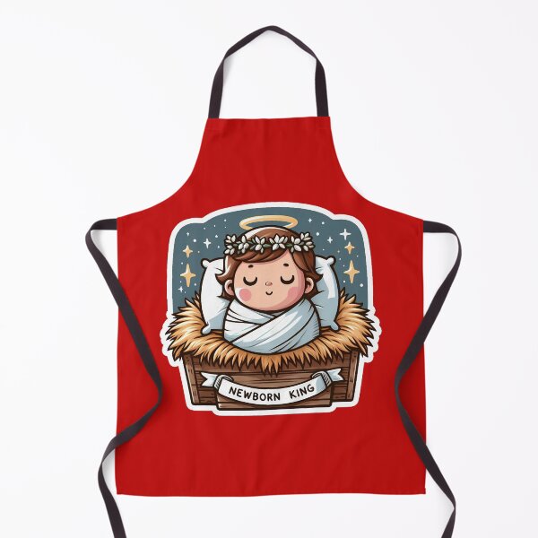 Item preview, Newborn King Jesus Christ sleeping in the manger designed and sold by plushism.