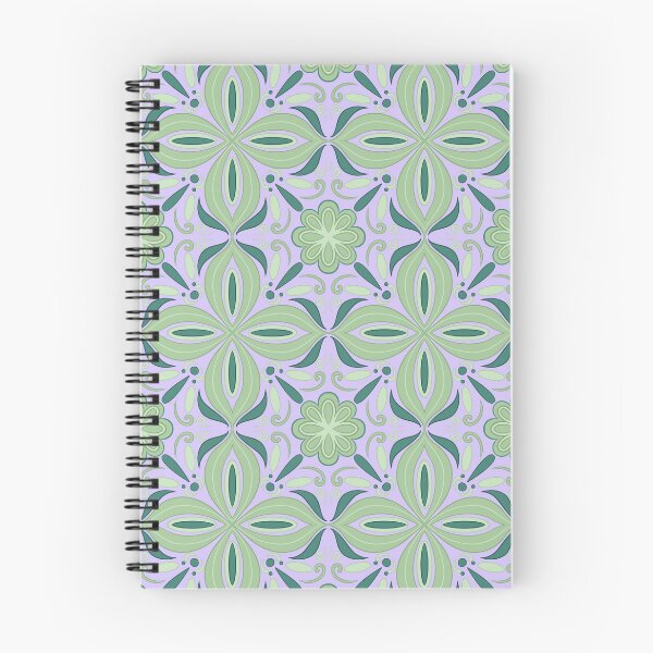 Item preview, Matcha and Lilac Repeating Wallpaper designed and sold by viridessense.