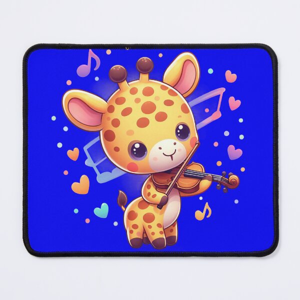 Item preview,  Adorable Violin Player Giraffe designed and sold by DigiDreamyArt.