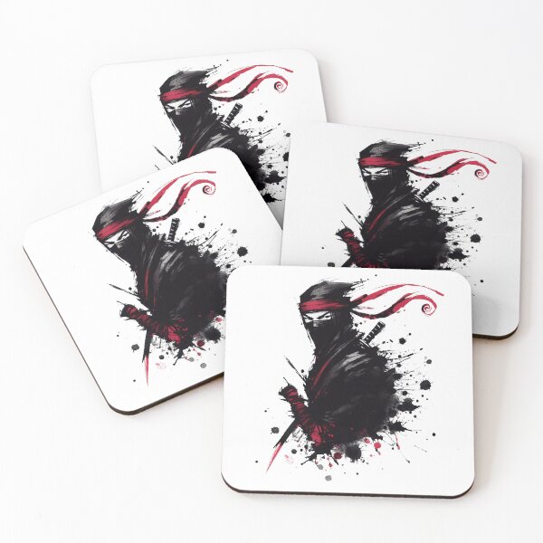 Item preview, Crimson Shadow: Ink Wash Ninja designed and sold by Lukasz Kobylka.