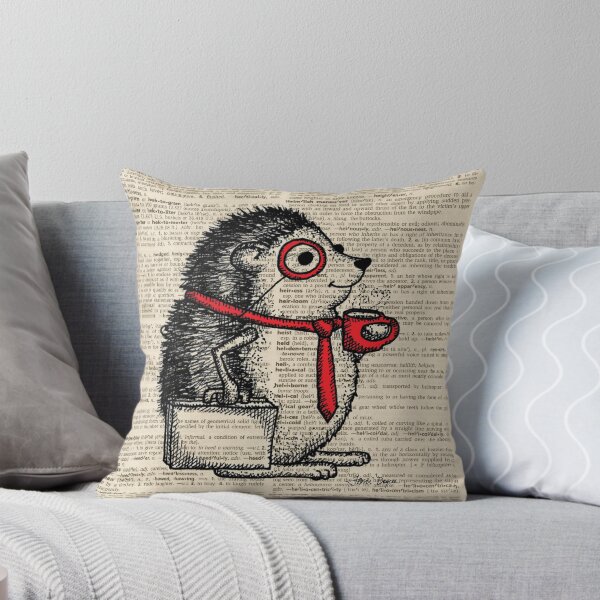 Item preview, Hedgehog with Monocle designed and sold by Tami Boyce.