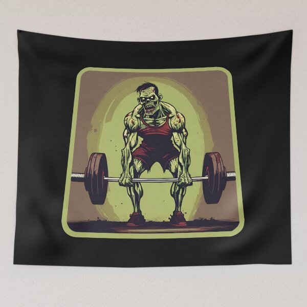 Item preview, Zombie Undeadlift designed and sold by Eolithic.