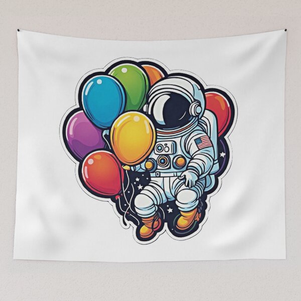Artikelvorschau, Astronauten-Ballonparty entworfen und verkauft von yumi86.