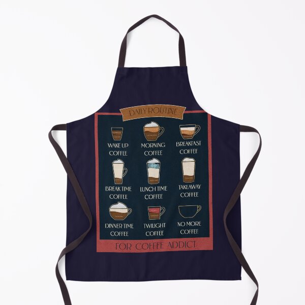 Item preview, Daily routine for coffee addict 1 designed and sold by quote2creation.