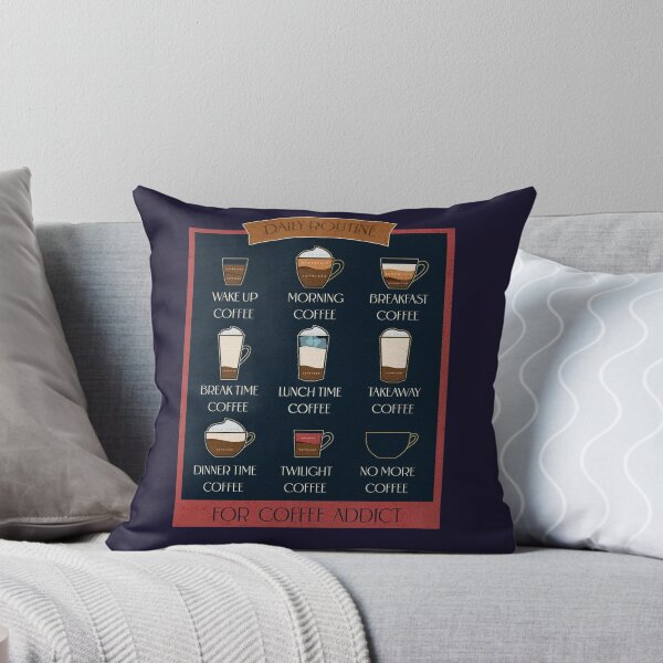 Item preview, Daily routine for coffee addict 1 designed and sold by quote2creation.